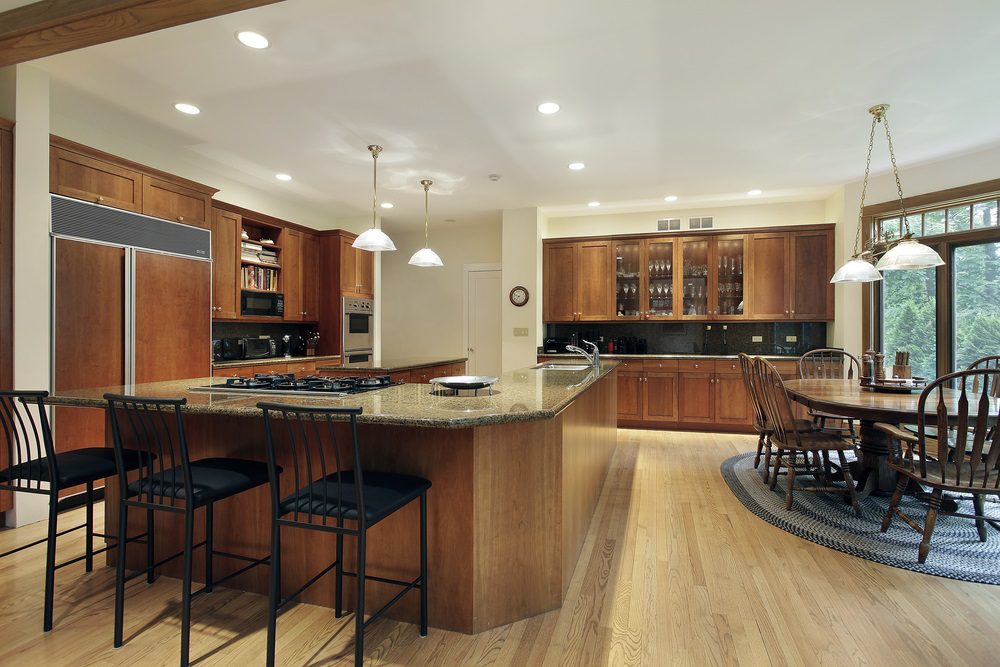 l shaped kitchen with island