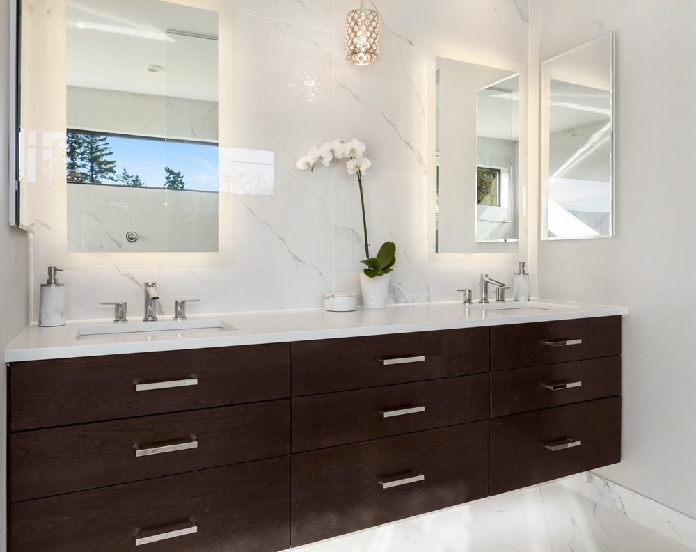 Double Vanity - Master Bathroom Remodeling Ideas