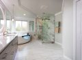 Walk-in shower remodel ideas in 2024 featuring modern designs, luxury features, and space-saving solutions.