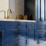 Beautifully refaced kitchen cabinets with a modern design.