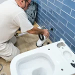 how do i install a toilet flange