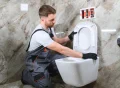 how to install a toilet