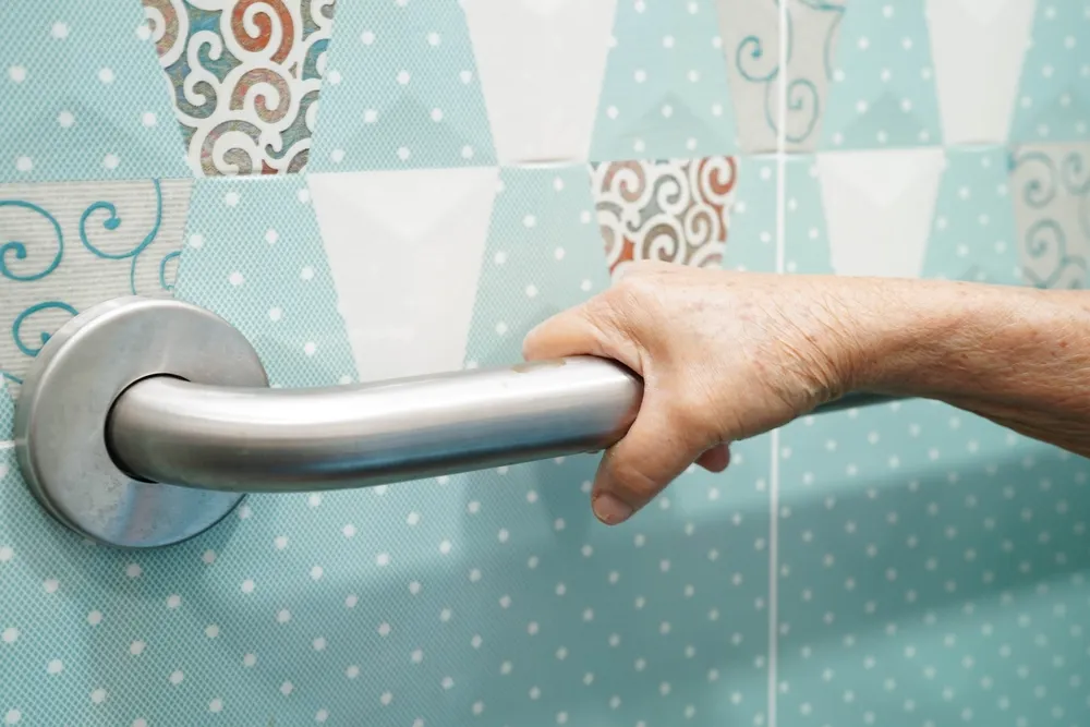 how to install shower grab bars
