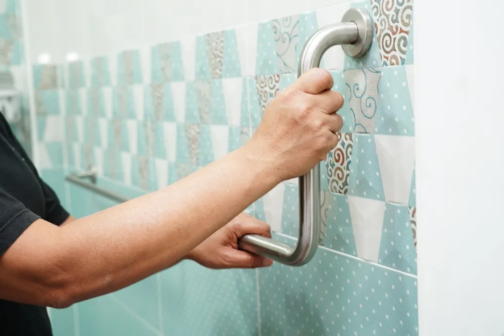 how to install shower grab bars
