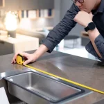 how to measure a kitchen sink